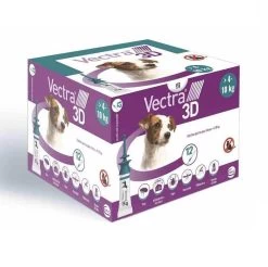 Vectra 3D Chien 4 à 10 Kg 12 Pipettes