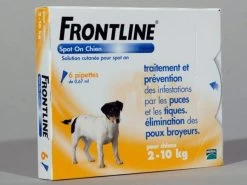Frontline Spot On Chien De 2-10 Kg 6 Pipettes -Animaux Séries Magasin 34fro011
