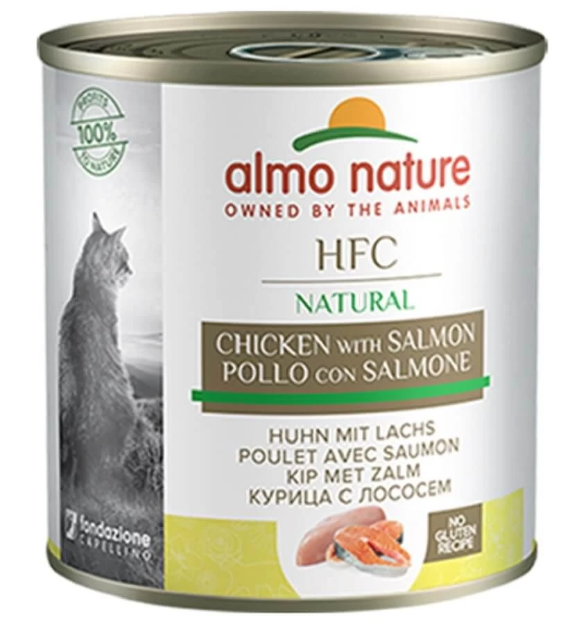 Almo Nature Chat Classic Poulet Saumon 12 X 280 G