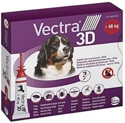Vectra 3D Chien +40 Kg 3 Pipettes