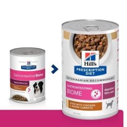 Hill's Prescription Diet Canine Gastrointestinal Biome Mijotés 12 X 354 G -Animaux Séries Magasin 52742037950 0 prescription diet chien gastrointestinal biome mijot s poulet carottes chien