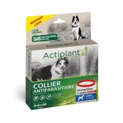 Actiplant Collier Antiparasitaire Rouge Chien 15-30 Kg