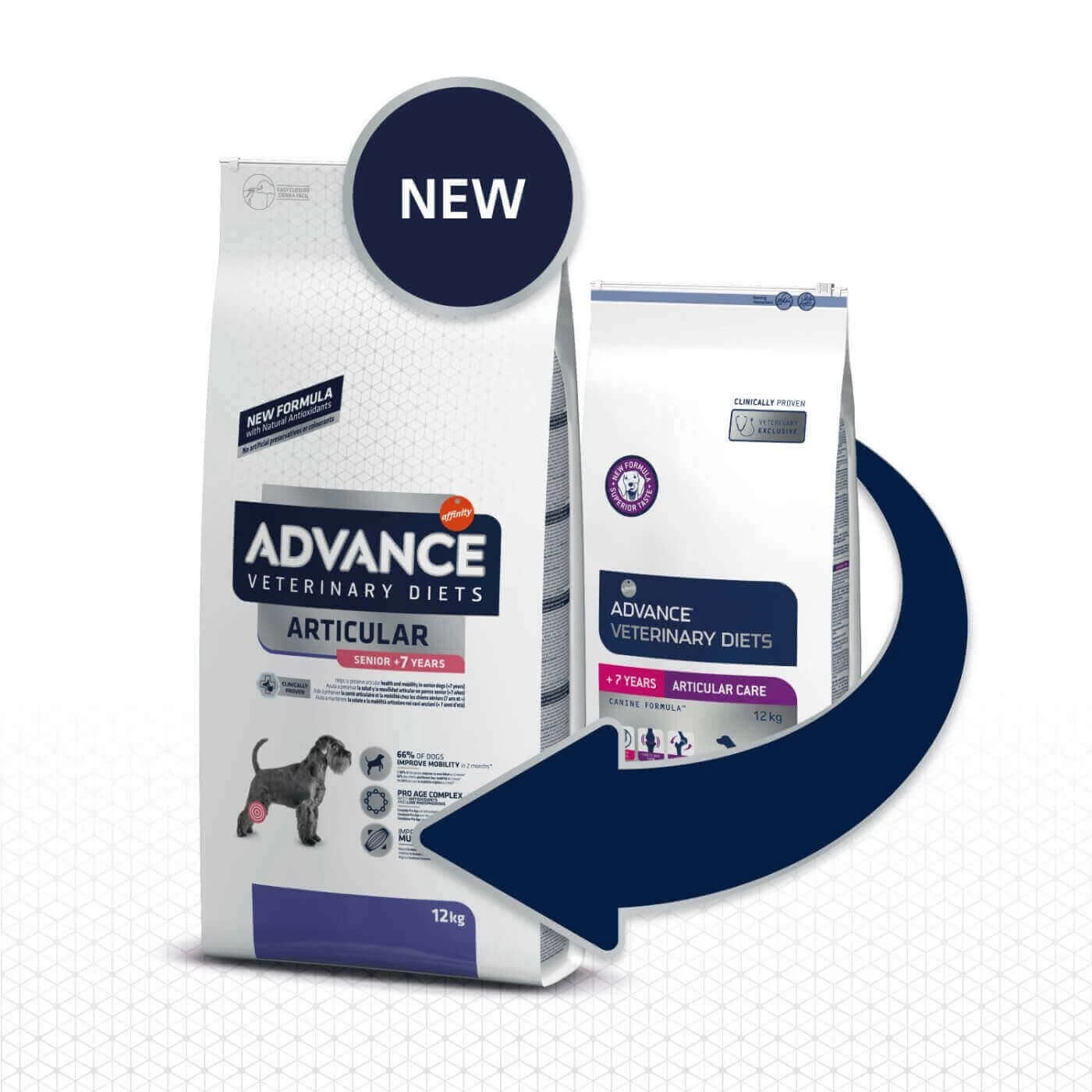 Advance Veterinary Diets Chien Articular Care 7+ 3 Kg 3 Advance Veterinary Diets Chien Articular Care 7+ 3 Kg