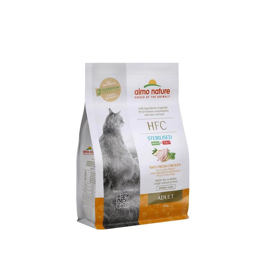 Almo Nature Chat HFC Adult Sterilised Poulet 300 G 3 Almo Nature Chat HFC Adult Sterilised Poulet 300 G