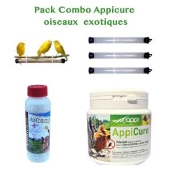 Appi Combo Appicure Pour Oiseaux Exotiques