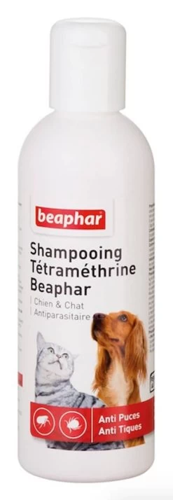 Beaphar Shampooing Antiparasitaire Chien/Chat 200 Ml
