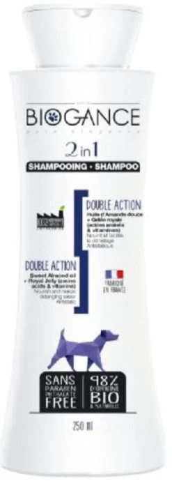 Biogance Shampooing 2 En 1 Pour Chien Et Chiot 250 Ml