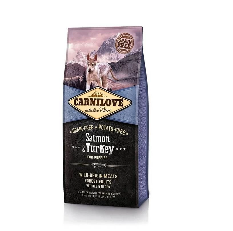 Carnilove Saumon Et Dinde Puppy 12 Kg