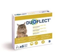 Duoflect CHATS 1-5 Kg Et Chiens 1-2 Kg 6 Pipettes - 12 Mois