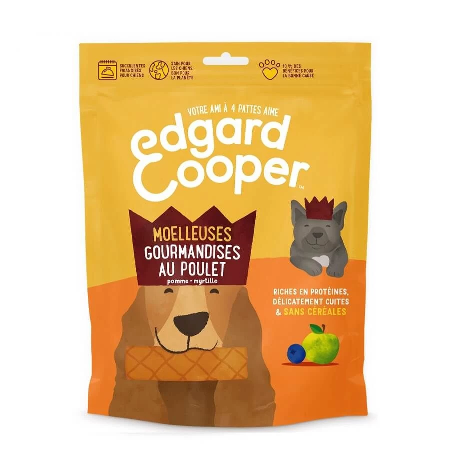 Edgard & Cooper Moelleuses Gourmandises Poulet Chien 150 G