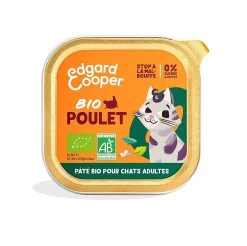 Edgard & Cooper Poulet Bio Chat 16 X 85 G