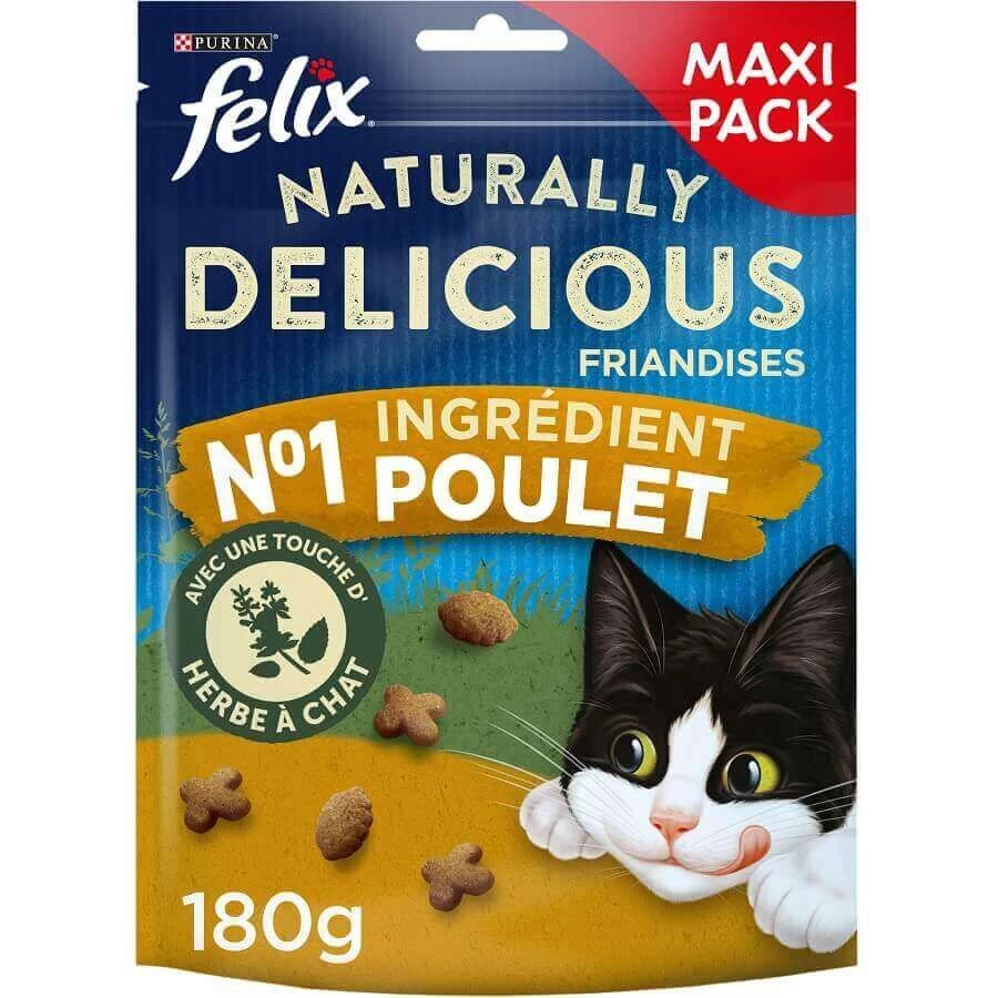 Felix Naturally Delicious Poulet Herbe à Chat 180 G 3 Felix Naturally Delicious Poulet Herbe à Chat 180 G