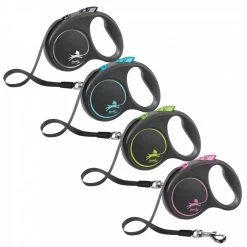 Flexi Black Design Laisse Sangle S Vert 5 M -Animaux Séries Magasin flexi black design laisse sangle 3