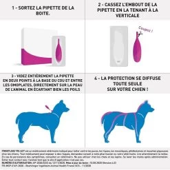 Frontline Tri Act Spot On Grand Chien 20 - 40 Kg 6 Pipettes -Animaux Séries Magasin frontline tri act chien2 7