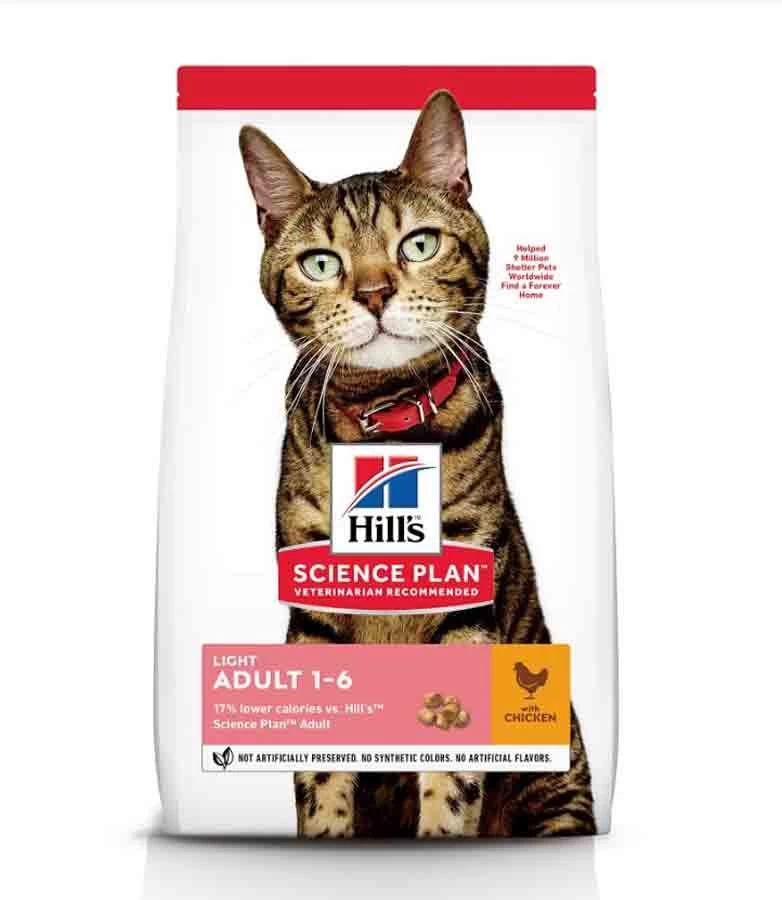 Hill's Science Plan Hill's Science Plan Feline Adult Light Poulet 10 Kg 3 Hill's Science Plan Hill's Science Plan Feline Adult Light Poulet 10 Kg