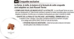 Royal Canin Jack Russell Adult 1.5 Kg -Animaux Séries Magasin jack russell adulte bhn information