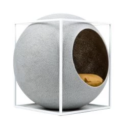 Meyou Le Cube Gris Clair Pour Chat