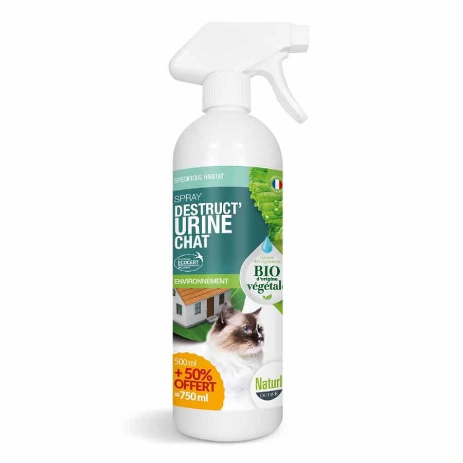 Naturlys Destruct'Urine Bio Chat 750 Ml 3 Naturlys Destruct'Urine Bio Chat 750 Ml