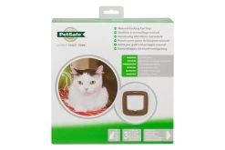 Pet Safe Chatière Porte 4 Positions Luxe Brun -Animaux Séries Magasin pet safe chati re porte 4 positions luxe brun5