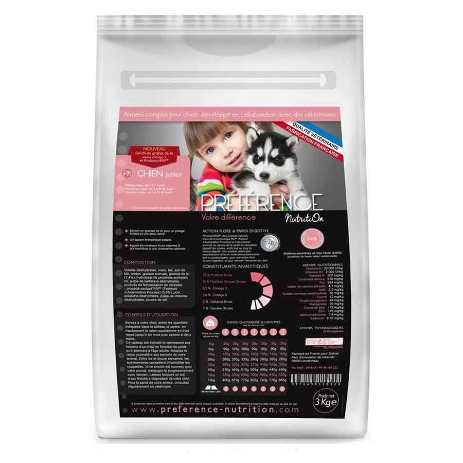 Préférence Croquettes Chien Junior 3 Kg 3 Préférence Croquettes Chien Junior 3 Kg
