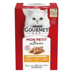 Purina Gourmet Mon Petit Intense Chat Volaille 6 X 50 G