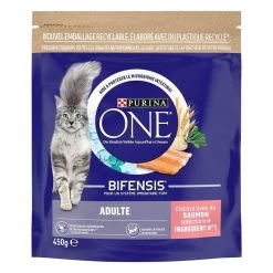 Purina One Chat Adulte Saumon 450 G