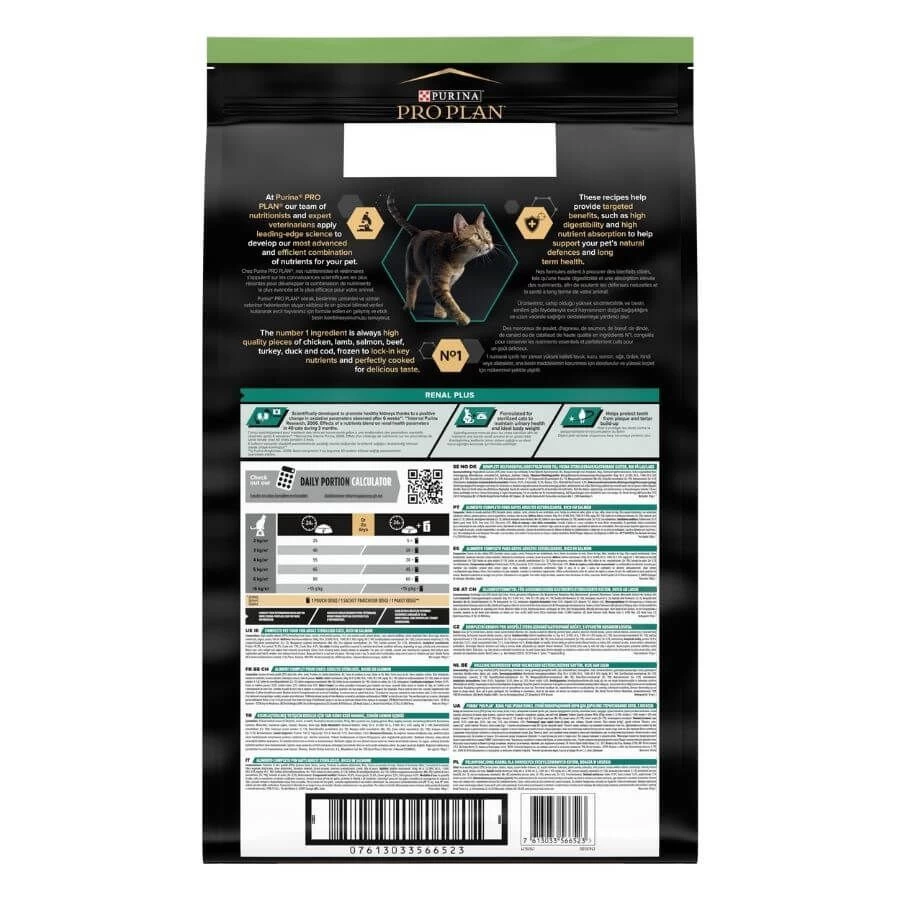 Purina Proplan Optirenal Chat Adult Sterilised Saumon 10 Kg 9 Purina Proplan Optirenal Chat Adult Sterilised Saumon 10 Kg – Image 7