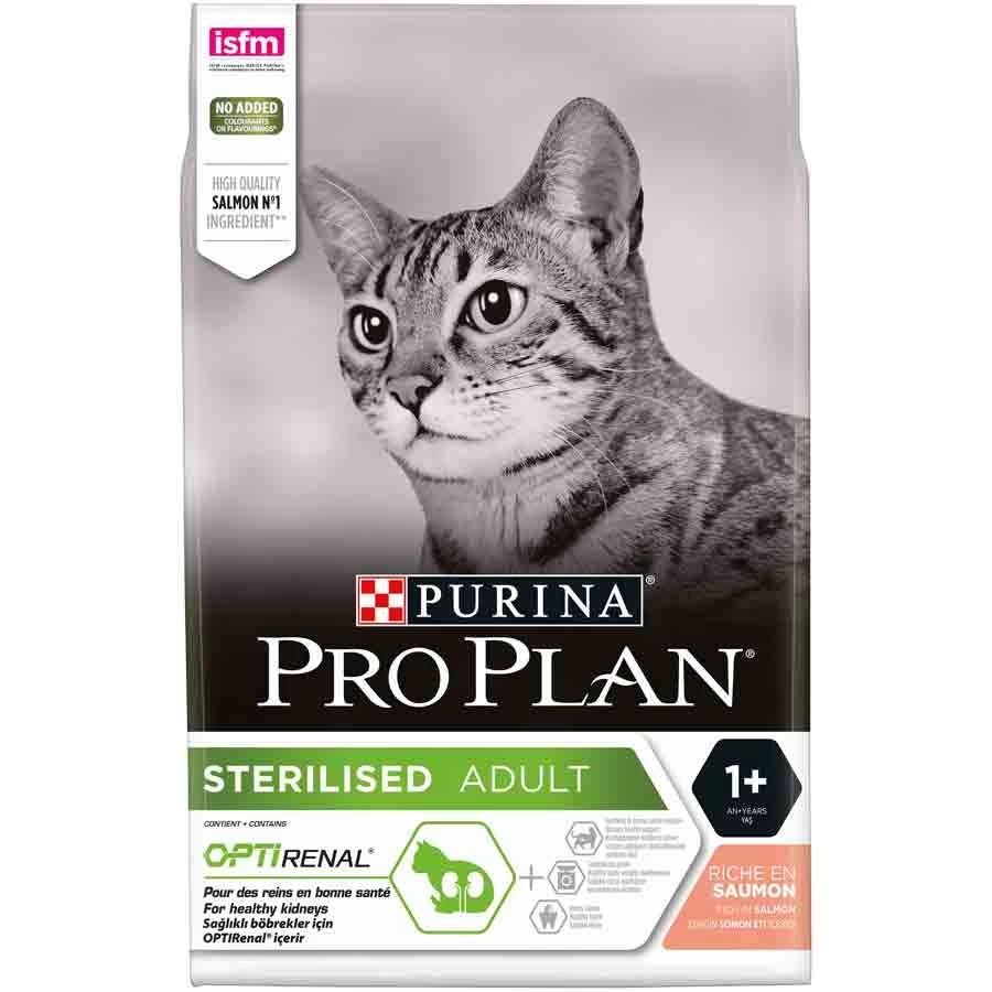 Purina Proplan Optirenal Chat Adult Sterilised Saumon 10 Kg 3 Purina Proplan Optirenal Chat Adult Sterilised Saumon 10 Kg
