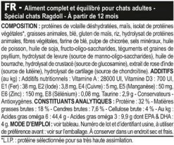 Royal Canin Chat Adult Ragdoll 2 Kg 13 Royal Canin Chat Adult Ragdoll 2 Kg -Animaux Séries Magasin rag ad composition