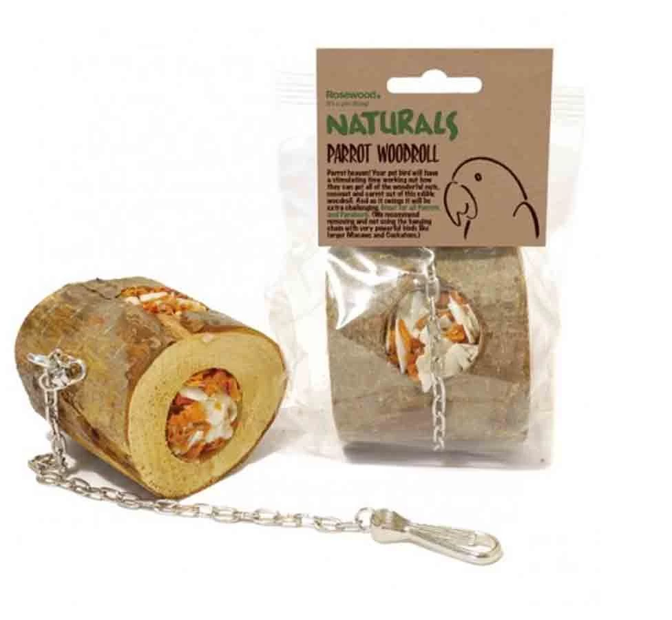 Rosewood Jouet Friandise Woodroll Oiseaux 150 G 3 Rosewood Jouet Friandise Woodroll Oiseaux 150 G