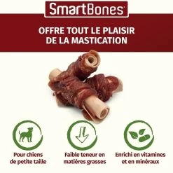 Smartbones Sticks Mini Wrap Au Poulet Pour Chien 9 Pcs 9 Smartbones Sticks Mini Wrap Au Poulet Pour Chien 9 Pcs -Animaux Séries Magasin smartbones sticks mini wrap au poulet 9 pcs 4