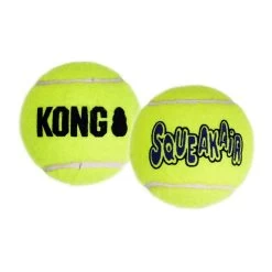 KONG Air Squeaker Tennis Ball Small (par 3) -Animaux Séries Magasin squeakair tennis balls 1