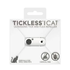 Tickless Mini Cat Blanc Rechargeable
