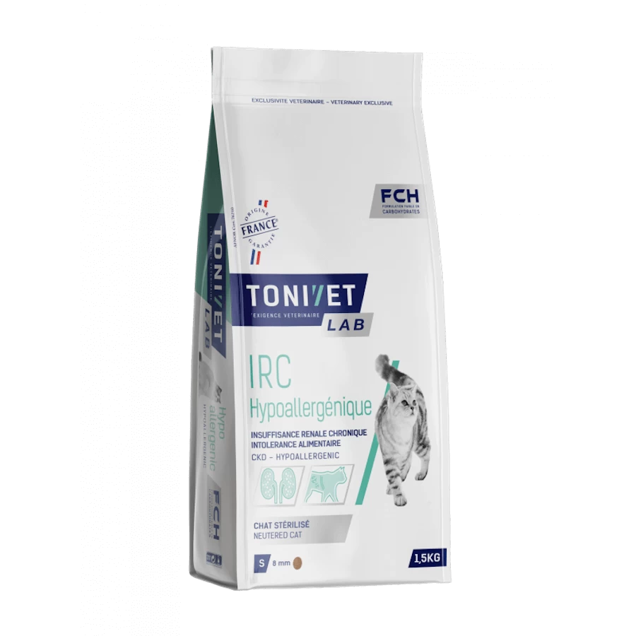 Tonivet IRC Hypoallergenic Chat 1,5 Kg 3 Tonivet IRC Hypoallergenic Chat 1,5 Kg