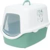 Trixie Bac à Litière Vico Vert à Motif 40 X 40 X 56 Cm -Animaux Séries Magasin trixie bac a litiere vico vert a motif 40 x 40 x 56 cm