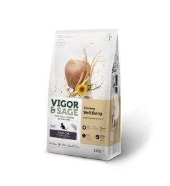 Vigor & Sage Chat Ginseng / Poulet 10 Kg