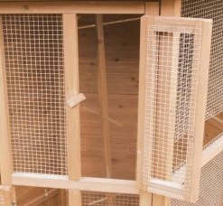 Volière Hexagonale Bois -Animaux Séries Magasin volie re3 1