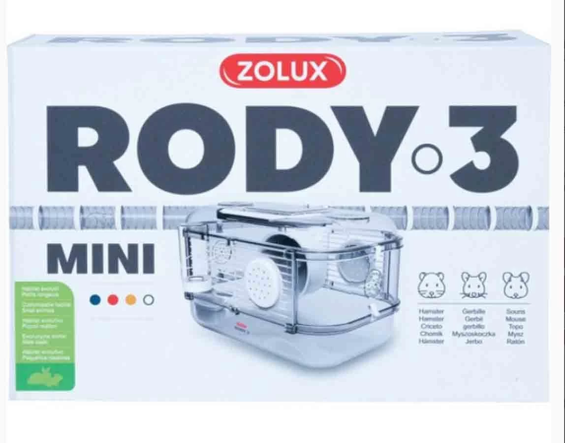 Zolux Cage RODY.3 Mini Blanc 4 Zolux Cage RODY.3 Mini Blanc – Image 2