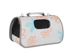 Zolux Panier De Transport "Flower" Gris S