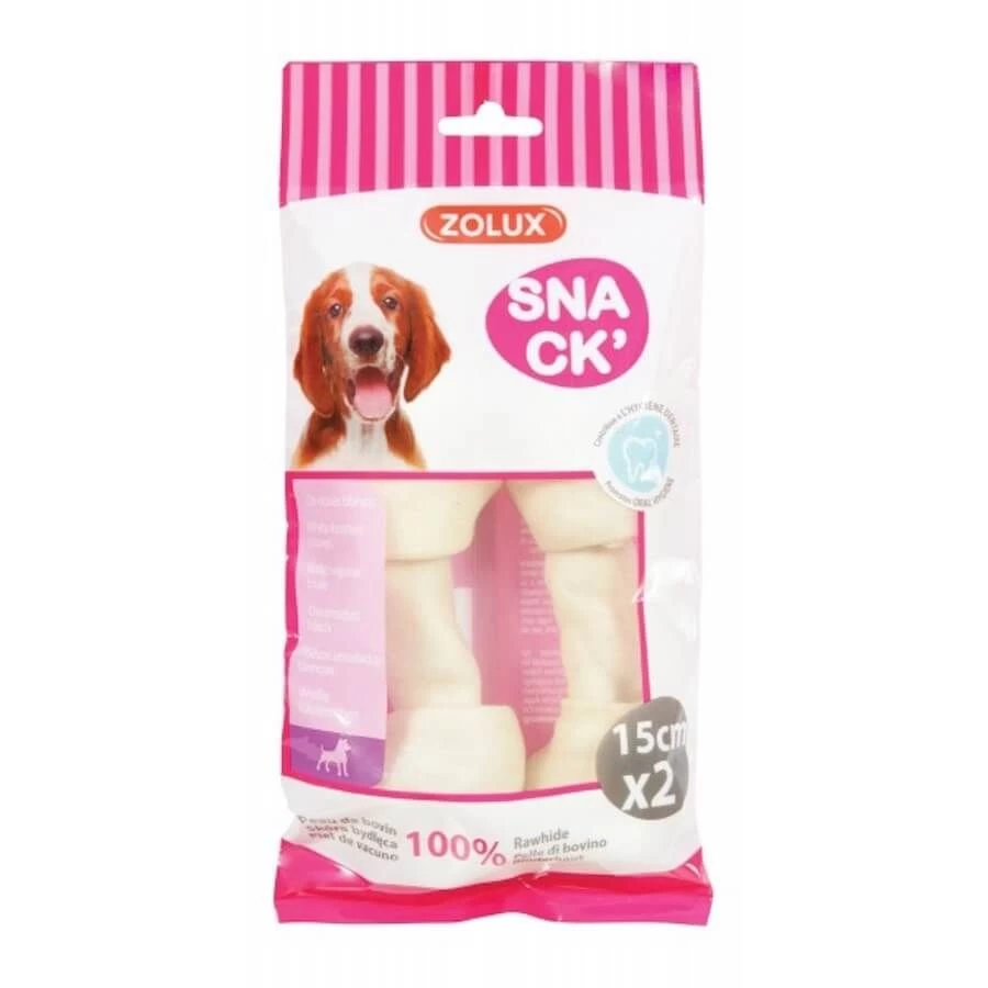 Zolux Os Noué Blanc 15 Cm X2